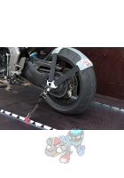 Obrázok pre popruh pro uchycení přední nebo zadní moto pneu při transportu