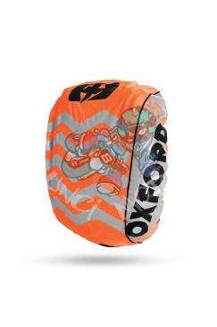 Obrázok pre Reflexní obal/pláštěnka batohu Bright Cover, OXFORD - Anglie (oranžová/reflexní prvky, Š x V = 640 x 720 mm)