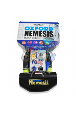 Obrázok pre Zámek U profil Nemesis, OXFORD - Anglie (černý/žlutý, průměr čepu 16 mm)